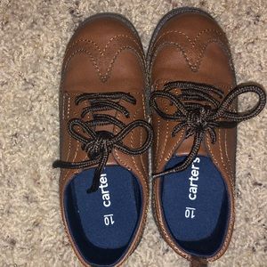 Carters Brown Dress shoes 👞